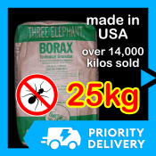 Three Elephant Borax Powder: Multipurpose Cleaner and Pest Control