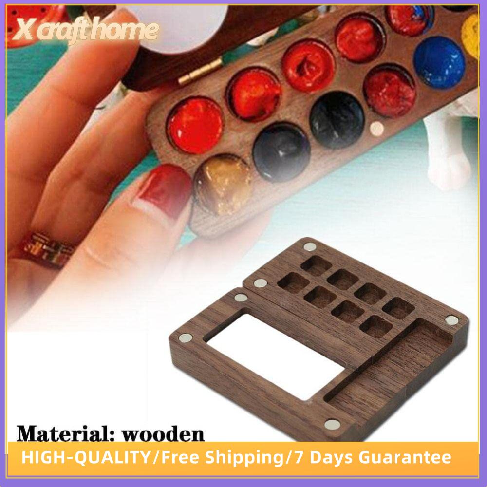 24 Grids Multi-Functional Plastic Foldable Painting Palette Tray