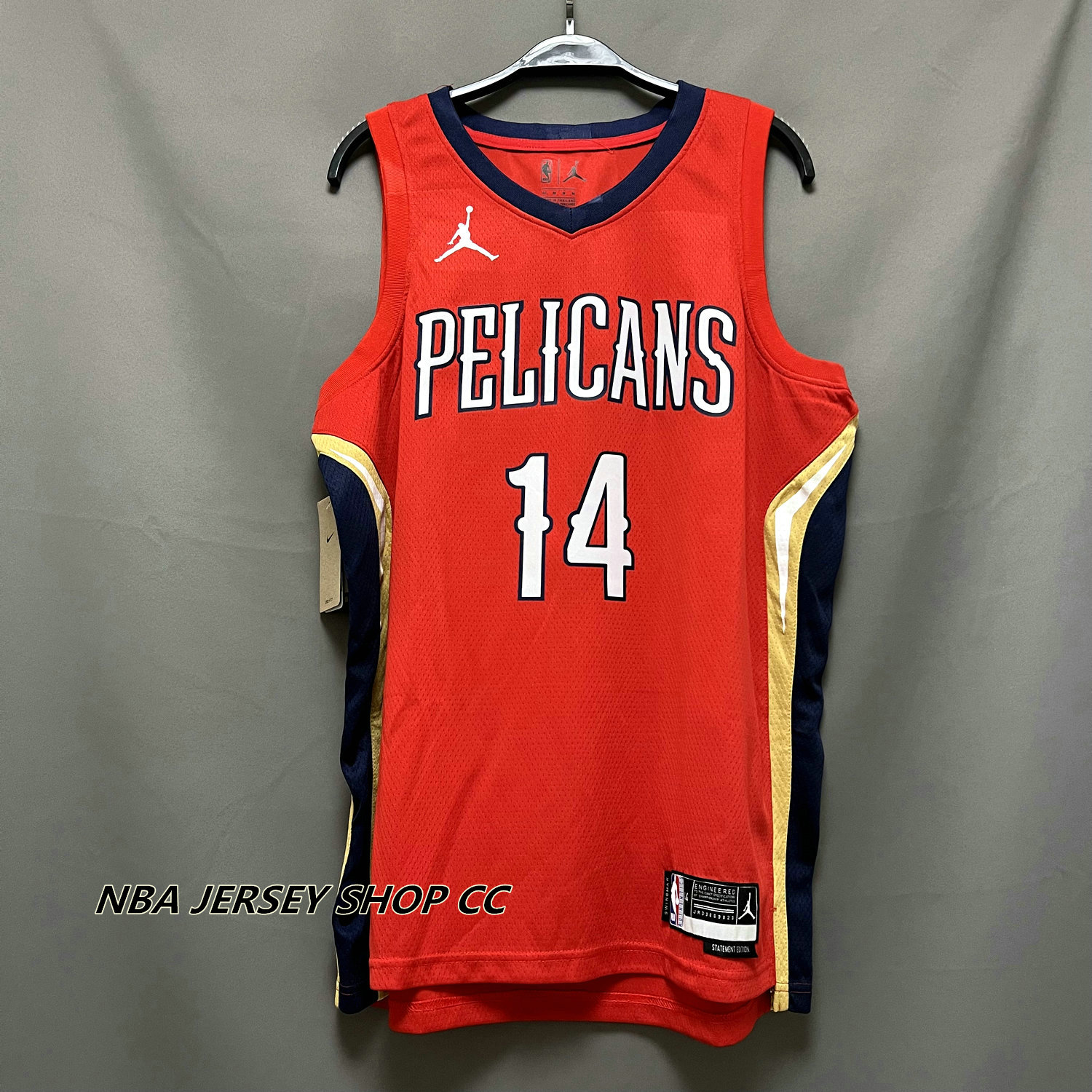 Jose Alvarado 15 New Orleans Pelicans Purple Jersey 2022-23 City Edition  Swingman - Bluefink