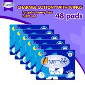 Charmee Cottony Heavy Flow or Night Use Napkin - 6 packs