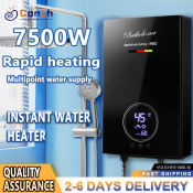 Speed Heat 7000W Electric Water Heater for Bathroom