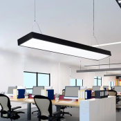 Modern LED pendant light for office or studio, 80W