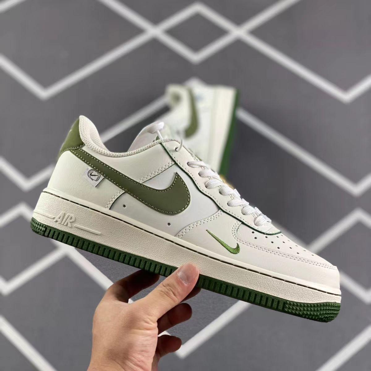 Air Force 1 low Olive green fashion retro sneakers running shoes for men women | PH