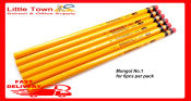 6pcs Mongol Writing Pencil Sketch Drawing pencil