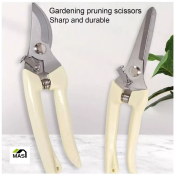 MAS GOODS Pruning Shears - Stainless Steel Garden Scissors