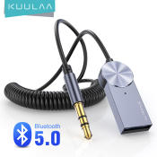 KUULAA Bluetooth Receiver 5.0 - Car Audio Adapter