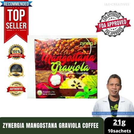 ZYNERGIA MANGOSTANA GRAVIOLA COFFEE - Best Seller for Health and
