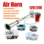 Universal 17" Car Truck Air Horn with Compressor