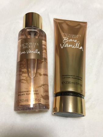 Victoria's Secret Bare Vanilla Perfume & Lotion Set