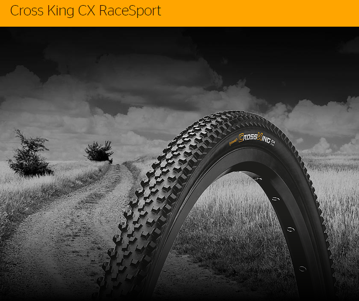 Continental Cross King Mountain Bikes Tire TUBELESS READY Folding