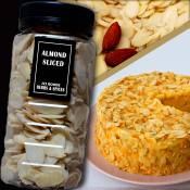 Premium Almond Slices in 200ml Jar - Sakto and Healthy