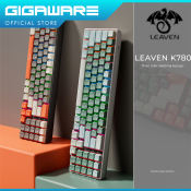 Leaven K780 78 Keys RGB Hot-Swappable Mechanical Keyboard