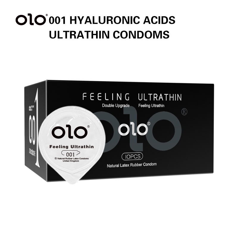 Ultra Thin Black Condoms - 10 pcs, Safe Packaging