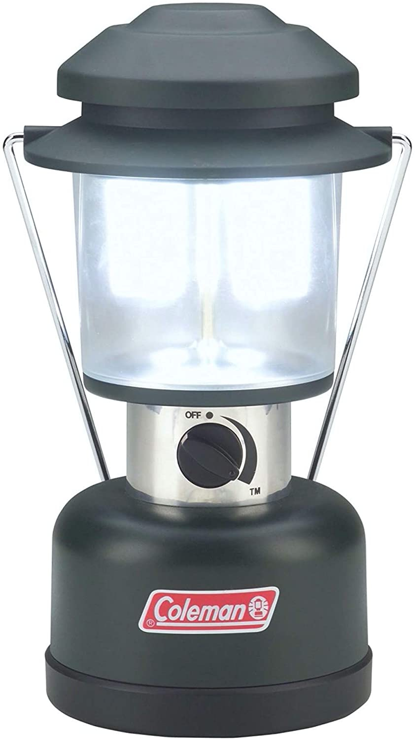 coleman battery lantern