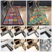 2-in-1 Non-Slip Kitchen Floor Mat - Home Entrance & Bath