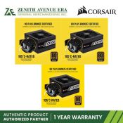 Corsair 80+ Bronze Certified Psu P/N CS-CP-9020279-NA CX750 750Watts ,N CS-CP-9020278-N CX650 650Watts,N CS-CP-9020277-N CX550 550Watts