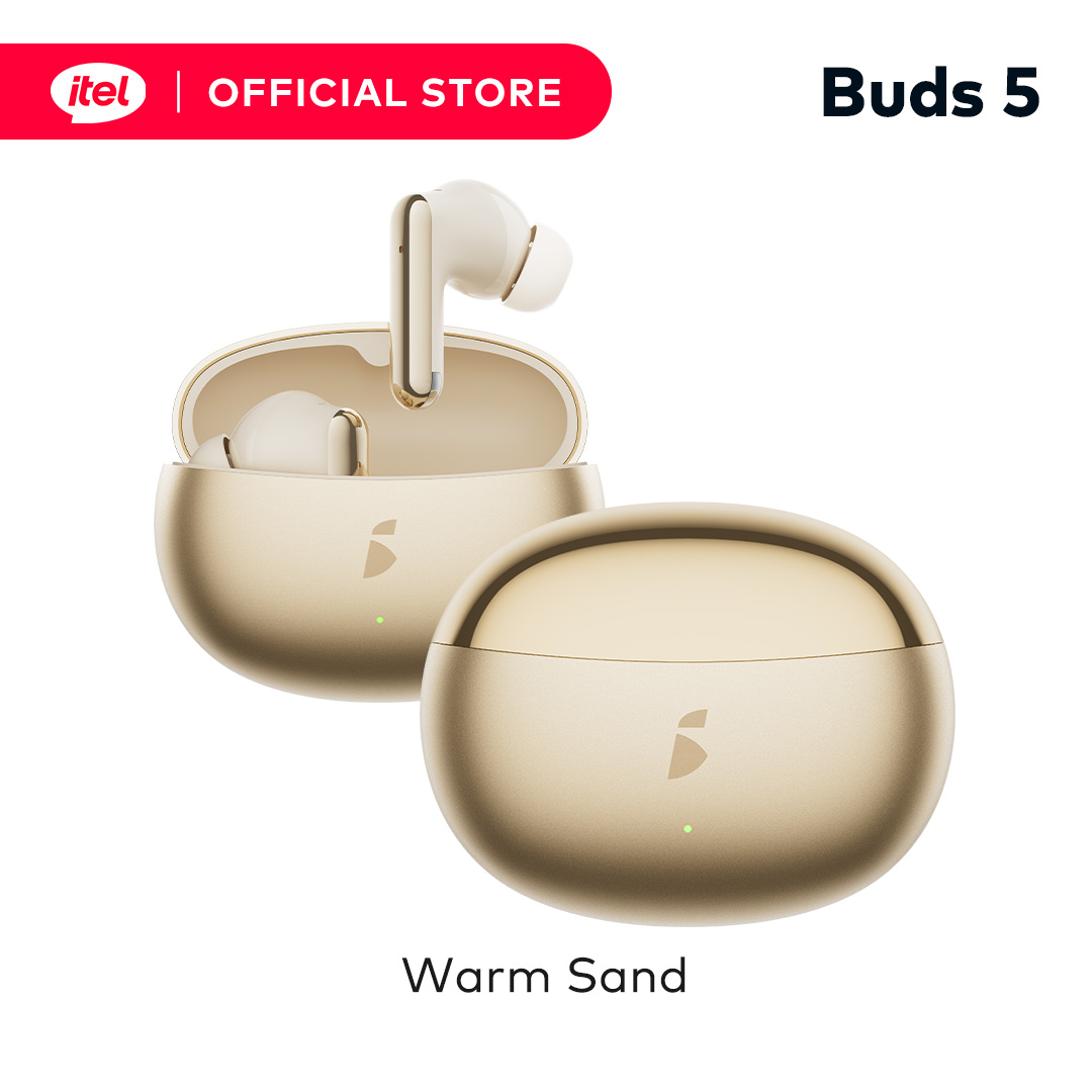 itel Buds 5 ANC Wireless Earbuds / Deep Bass / 4-Mic ENC + ANC / IP54 / 32H Battery Life - Image 3