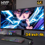 KINYO 34" 4K 165Hz Curved Gaming Monitor