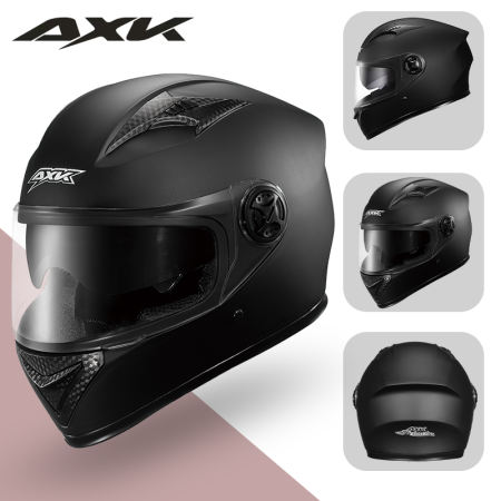 Axk Full Face Motorcycle Helmet with Sunscreen and Anti-Fog