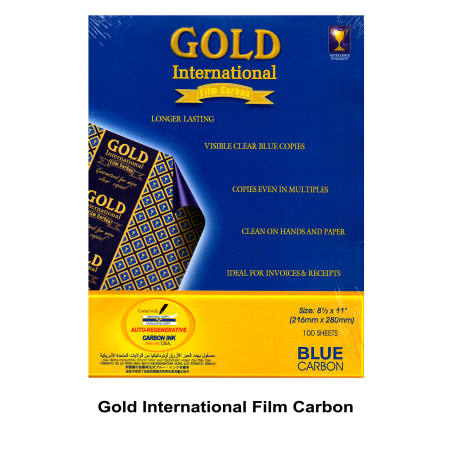 Gold International Film Carbon Short Long Blue Sold Per Box