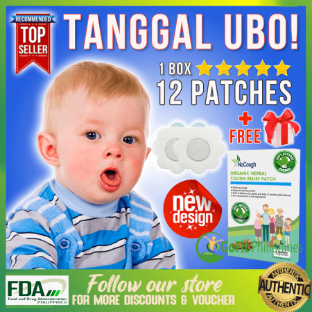 GALING UBO! NoCough Organic Herbal Cough Relief Patch