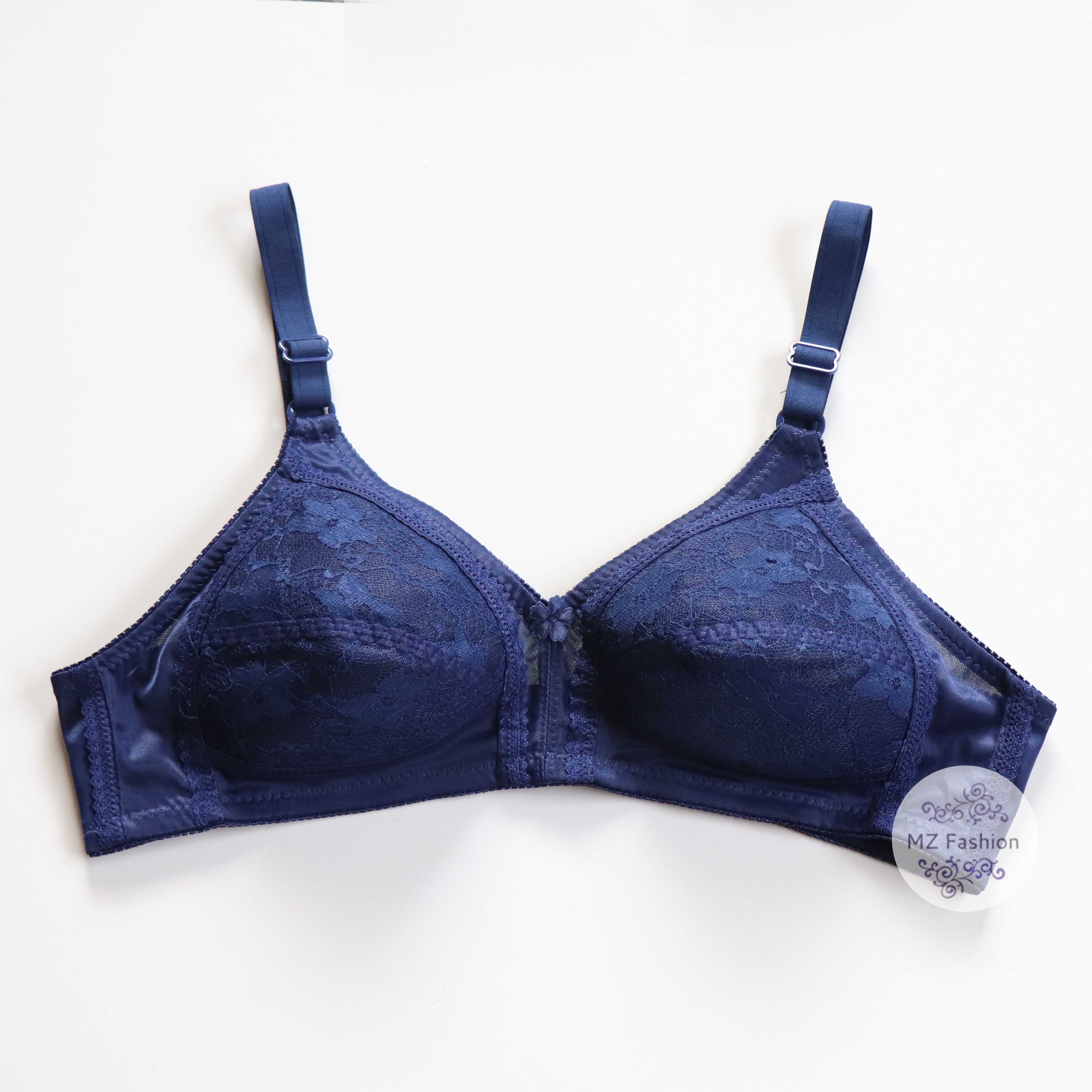 Cup B Non wire No Padding No Foam Plus Size Mommy bra Size: 36-44 #NB03 - Image 3