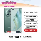 HONOR Magic5 Pro 5G Smartphone with Free Band 6