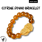 Original Citrine Piyao Wealth Magnet Bracelet With Free Box