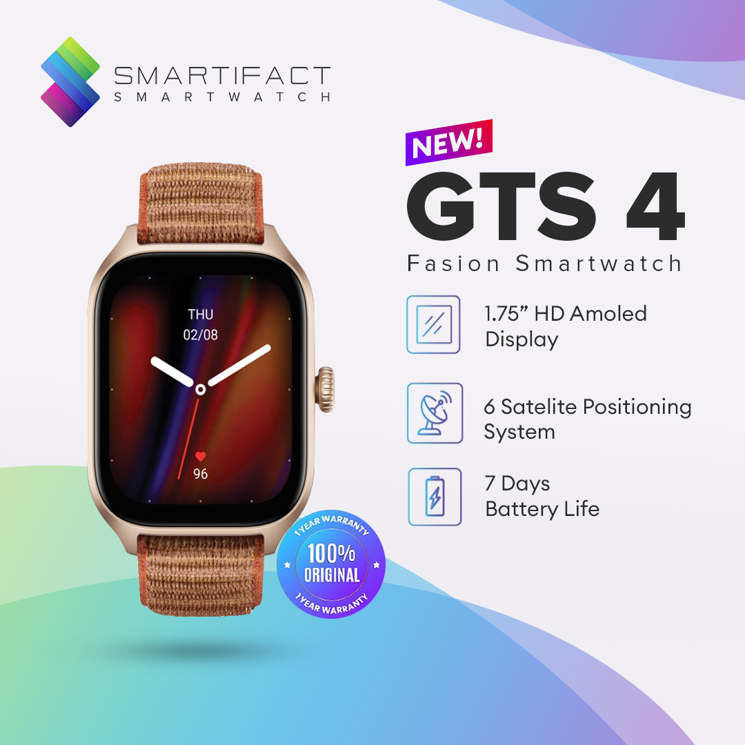 Amazfit GTS 4, A Frontrunner in Fashion