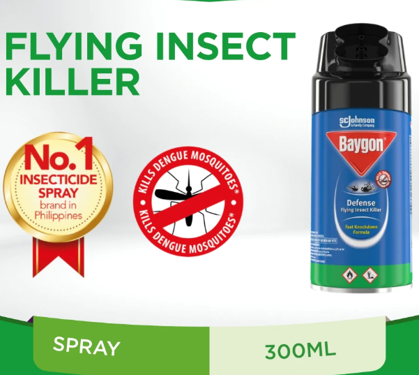 Baygon Insect Killer / Waterbased / Protector / Defense 300ml - Image 4