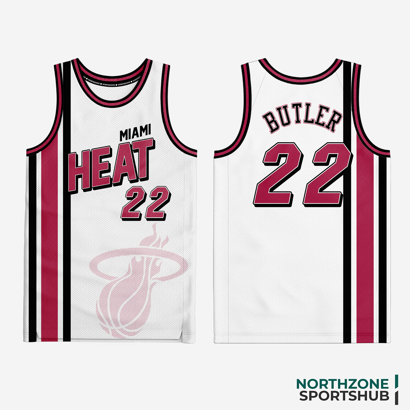 NORTHZONE NBA FINAL 4 2023 Miami Heat Concept Customized design Full  Sublimation Jersey