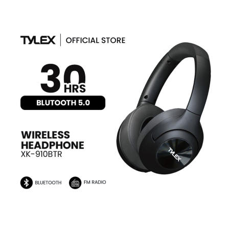 TYLEX XK-910BTR Wireless Headphones with Mic