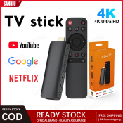 Android 10.0 4K HD TV Stick with Netflix/Disney+ 