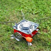 Portable Folding Camping Stove with Butane - 
