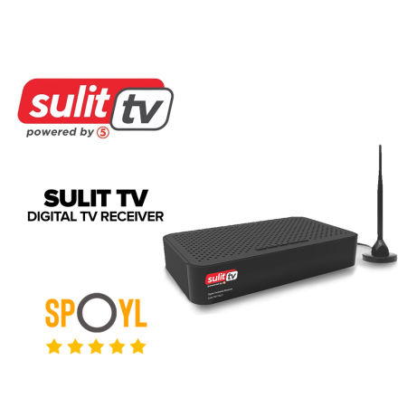 Sulit TV Digibox - TV5, Digital Receiver Box with Remote