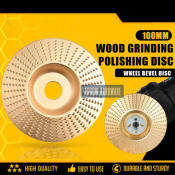 Wood Grinding Polishing Wheel for Angle Grinder - Abrasive Disc