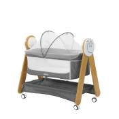 Akeeva Luxury Autosway Wood Crib