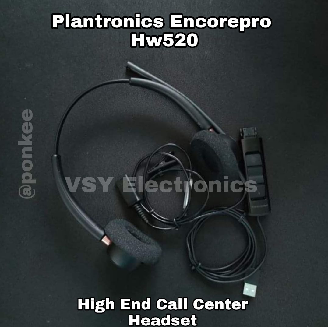 Original Plantronics Encore Pro HW520 Headset Headphones High