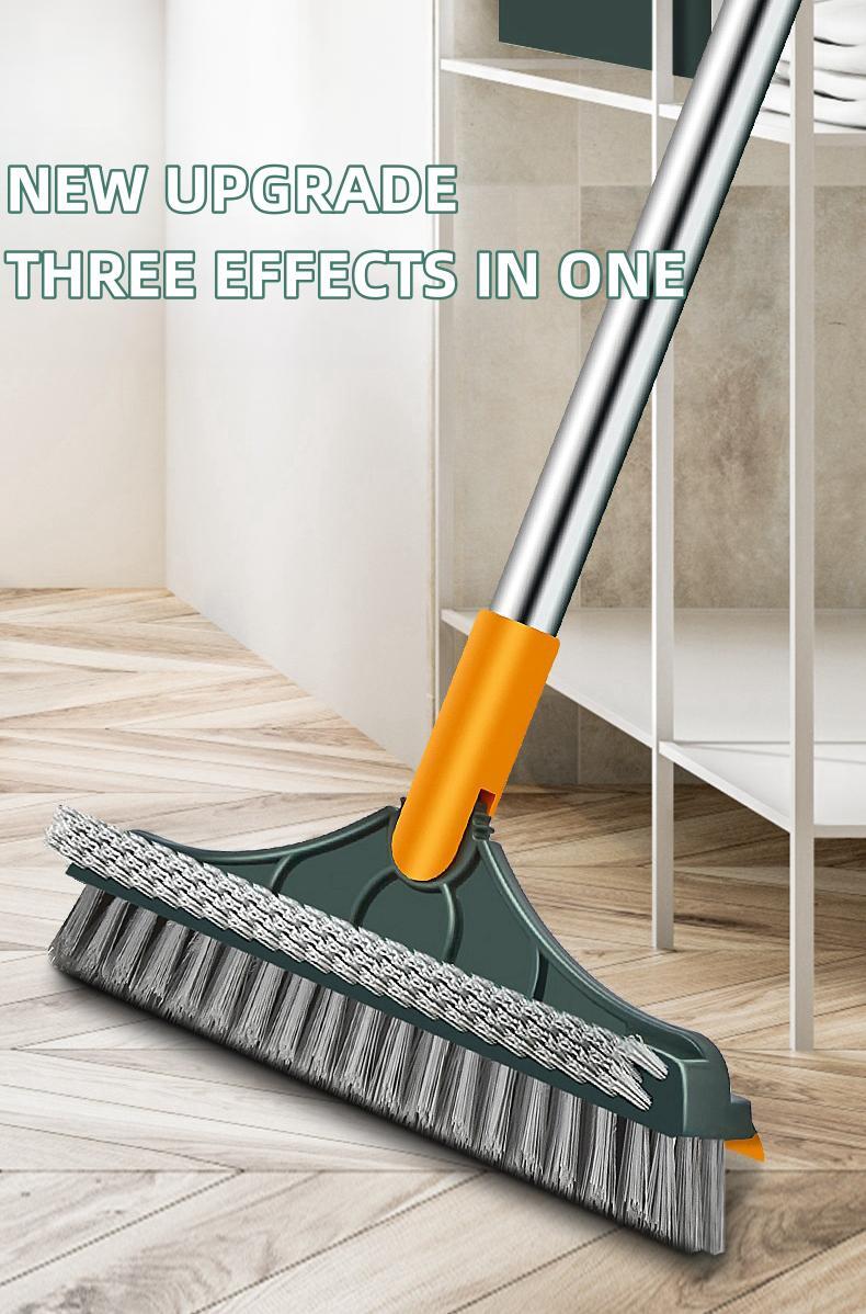 Description Picture 2 of item3 In 1 Cleaning Brush Cleaner Brush For Cleaning Bathroom Brush With Long Handle Rotating Floor Brush Crevice Brush