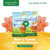 Health Fusion Vitamin C for Kids & Adults | Vegan & Gluten-Free