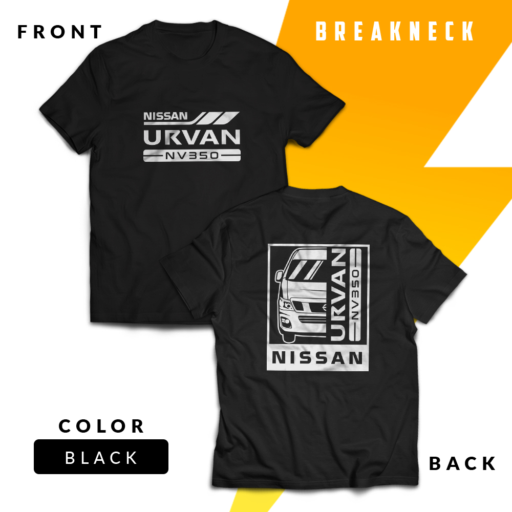Evil Nissan Logo T Shirt Automobile Motor Tshirt Cotton Black Men's Tee Shirt