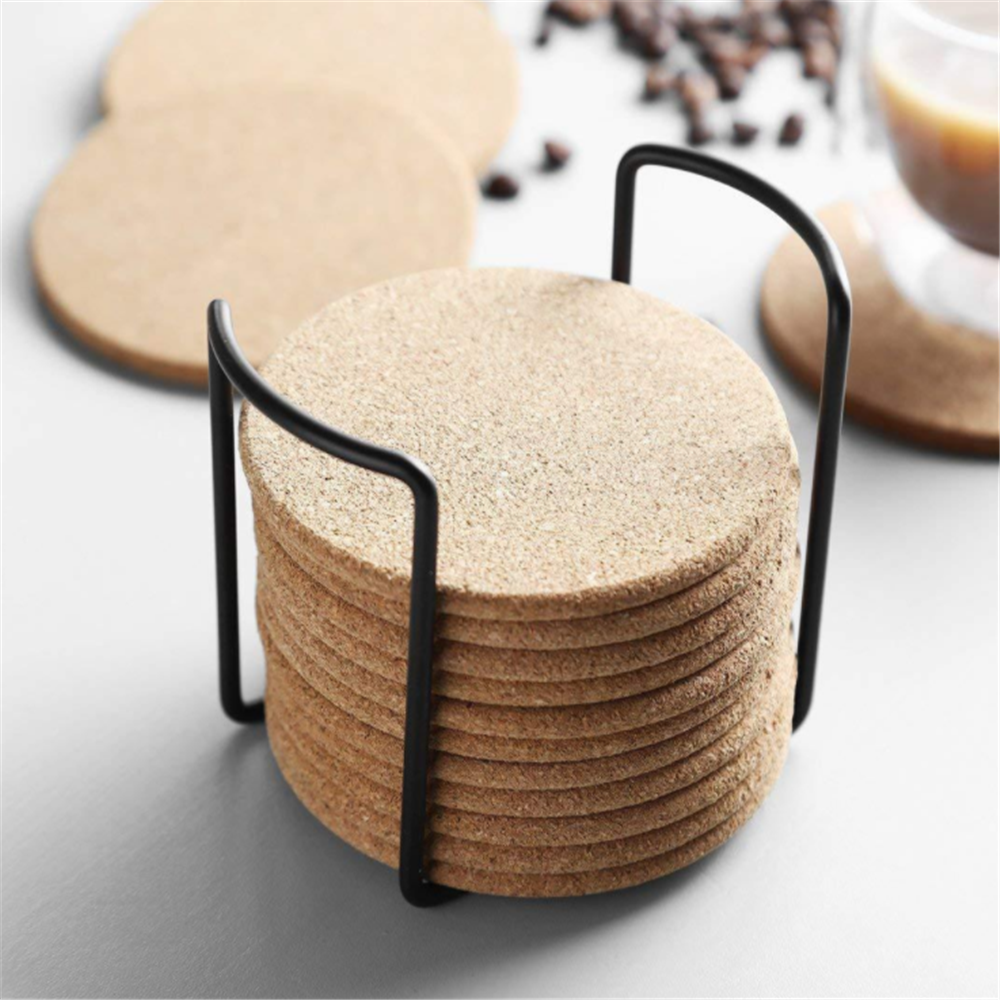 10Pcs Cork Coasters Round/Square Cork Mats DIY Self-adhesive Non-slip  Backing Sheet For Home Bar Tea Coffee Mug Drinks Holder - AliExpress