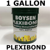 Boysen Plexibond B-7760 Cementitious Water Proofing System 100% Acrylic ====== 1 Gallon