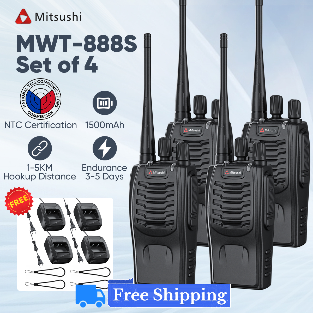 Shop Walkie Talkie Long Range Set with great discounts and prices online  Oct 2023 Lazada Philippines