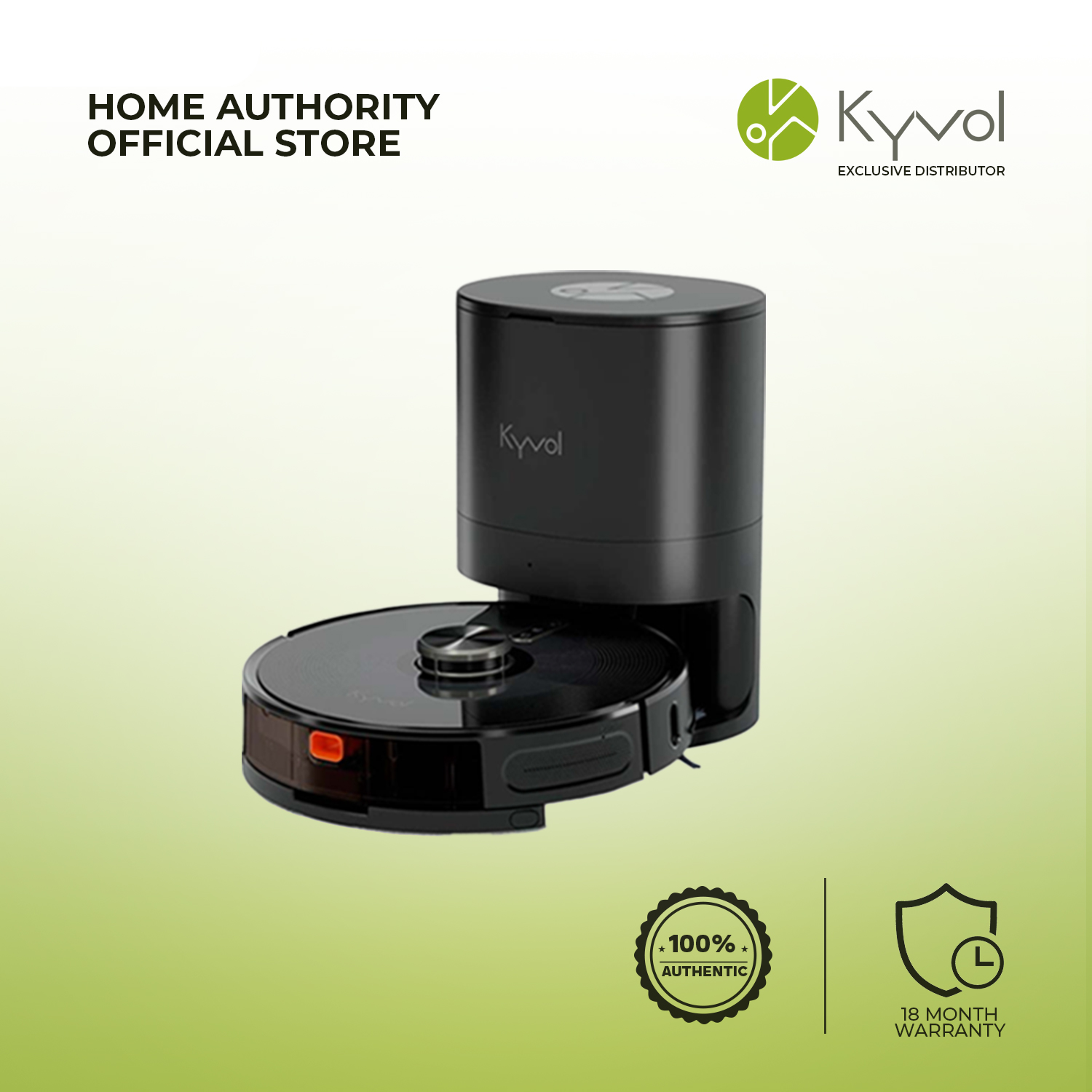 kyvol cybovac e20 robot vacuum cleaner 2000pa suction