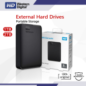 WD Elements Portable External Hard Drive, High Capacity, USB 3.0