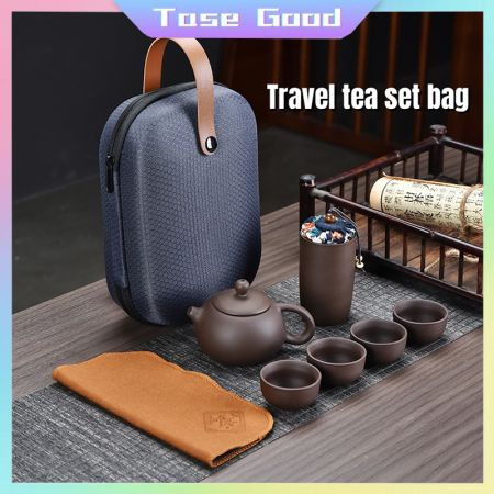 Tase Good 6PCS Portable Porcelain Tea Set with Infuser