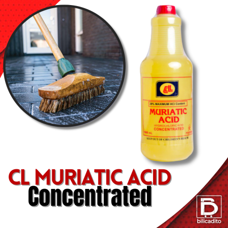 CL Muriatic Acid - Powerful Rust Remover & Cleaner