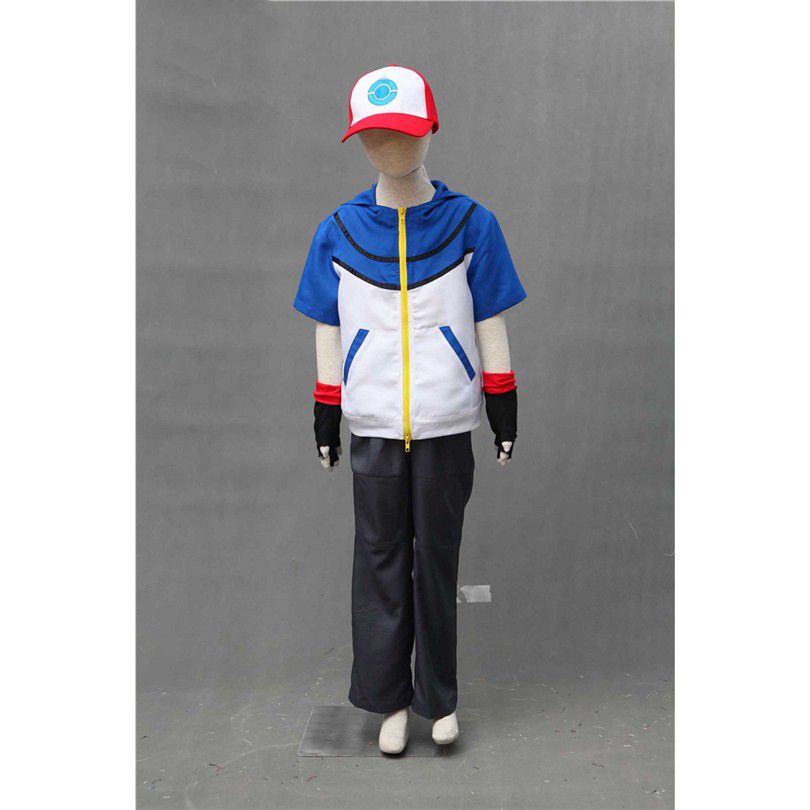 Shop Pokemon Trainer Red Costume Cheap – Fast Easy Lazada