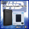 WD Elements Portable Hard Disk 1TB/2TB USB3.0 External HDD